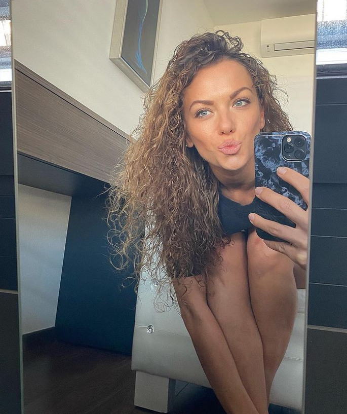 Tanečnica Dominika Rošková. 