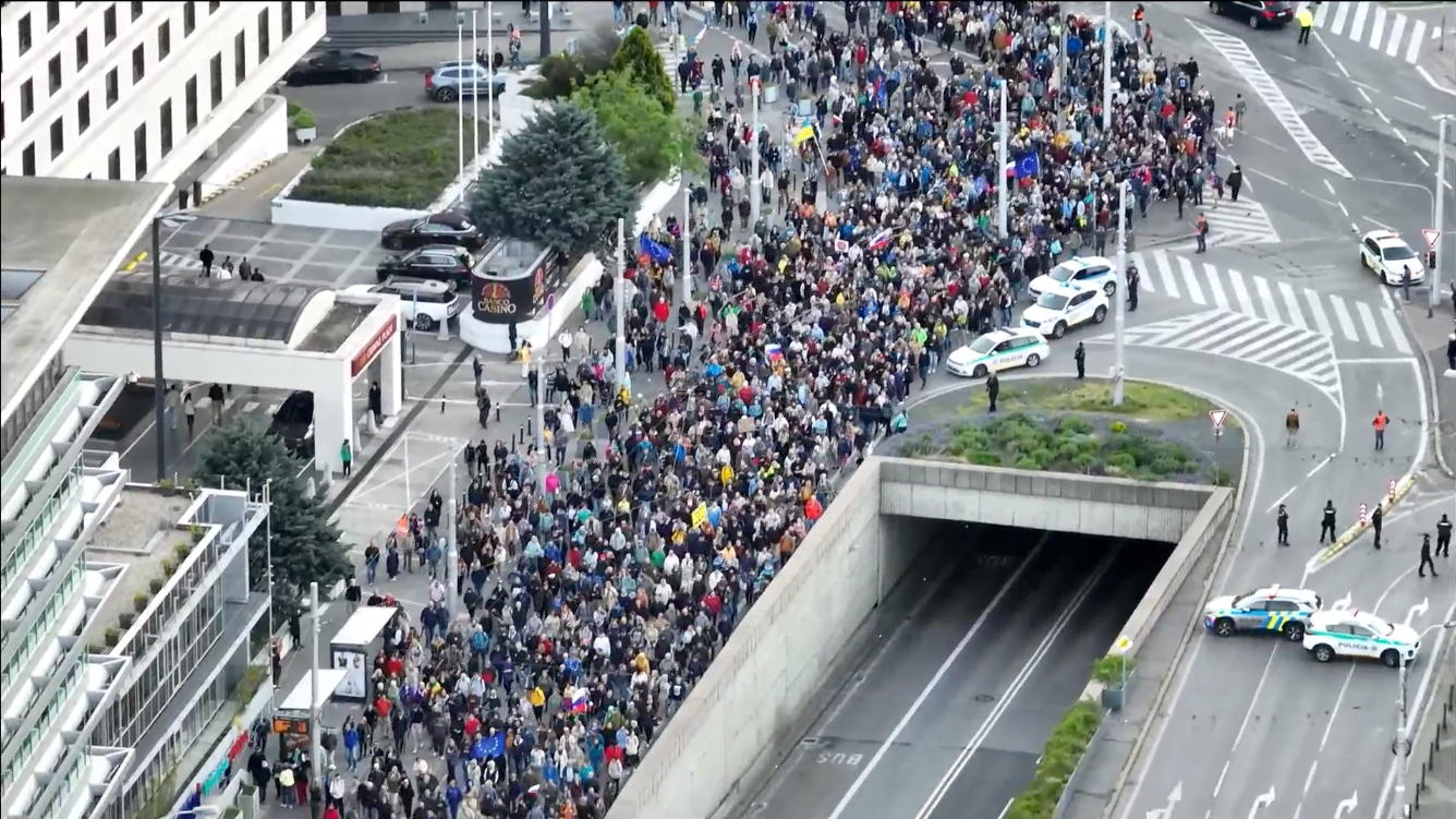 Protestný pochod v Bratislave, 24. apríla 2025