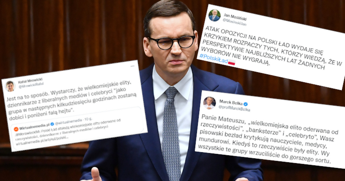 orden polaca.  Avalancha de comentarios tras las palabras de Mateusz Morawiecki