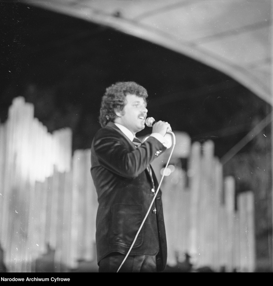 Krzysztof Krawczyk na Sopot Festivalu 1976