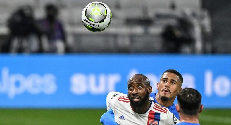 Moussa Dembele bagged a late winner for Lyon Creator: OLIVIER CHASSIGNOLE