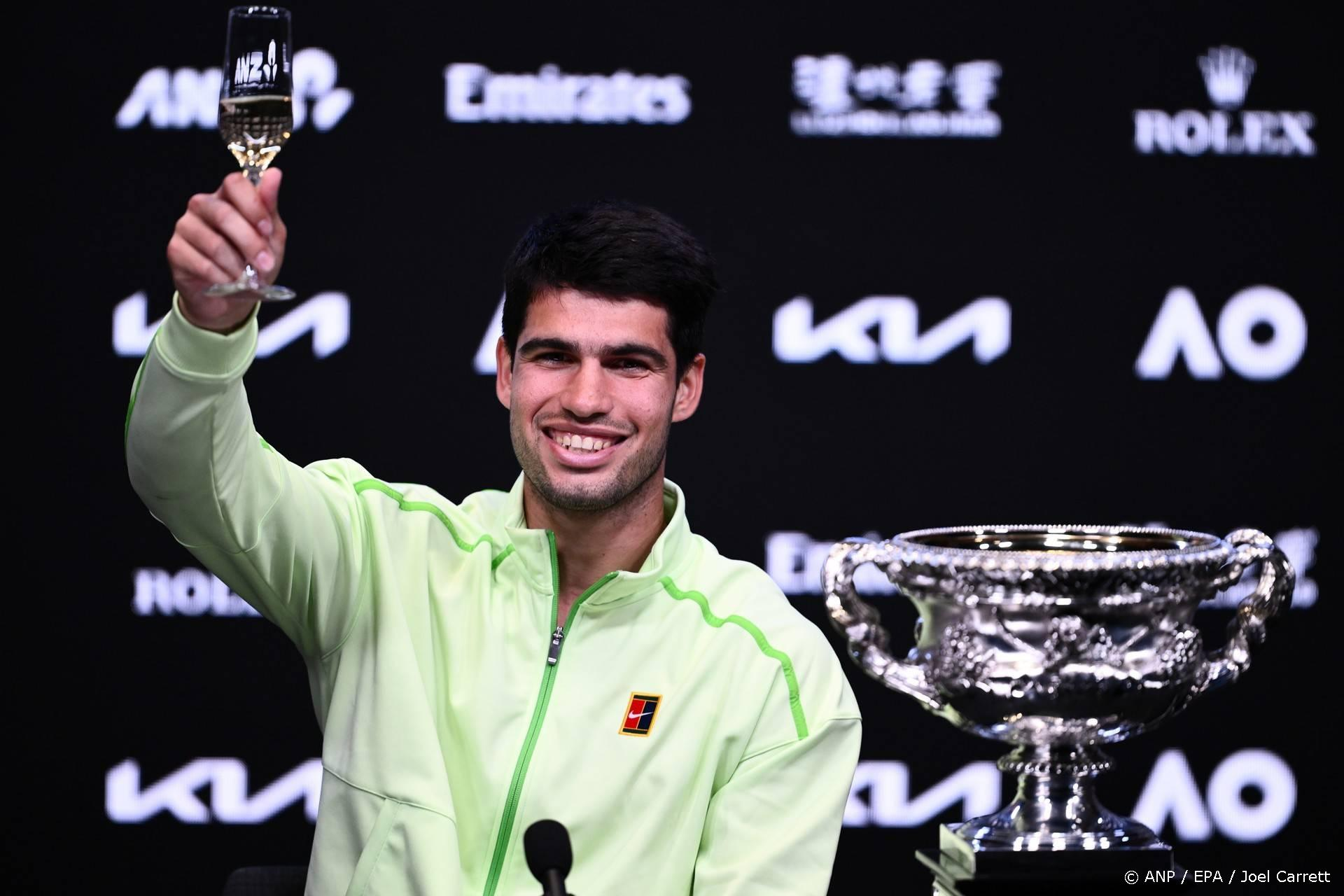 De jongste ooit: Alcaraz (22) completeert alle Grand Slams - met przez cały czas als inspiratie