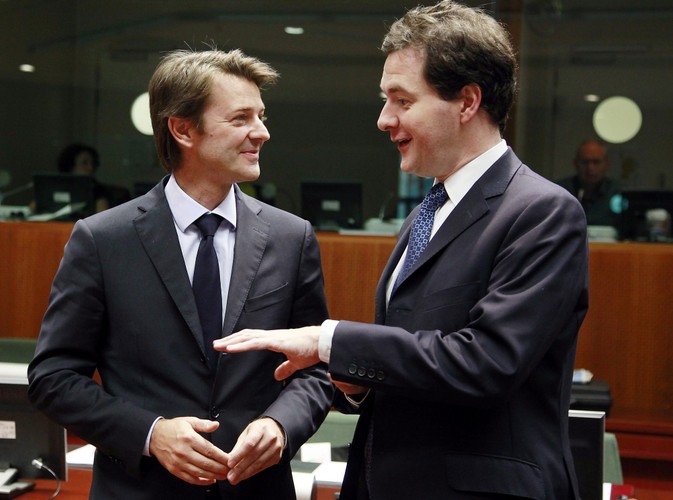 George Osborne i Francois Baroin