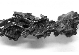 Delovi ljudskog mozga koji se pretvorio u staklo veličine su do dva centimetra | Foto: Guido Giordano