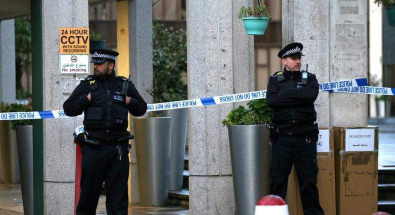 The stabbing took place at the London Central Mosque