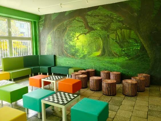  SP 113 ubiegłoroczny projekt Cicha przystań – sala wyciszenia