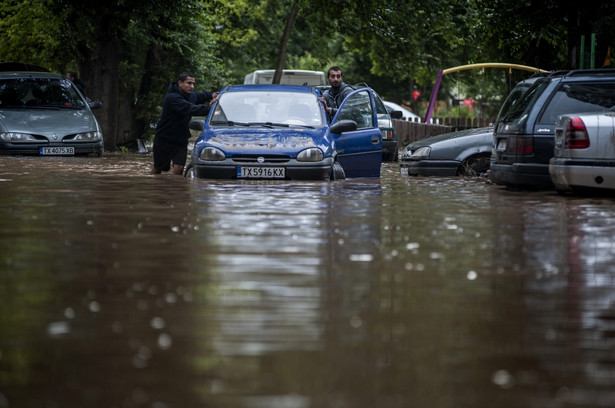 Bułgarię nawiedziły gwałtowne ulewy EPA/STR/PAP