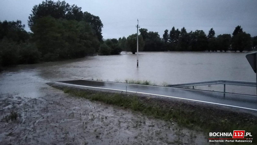 Ulewy i podtopienia