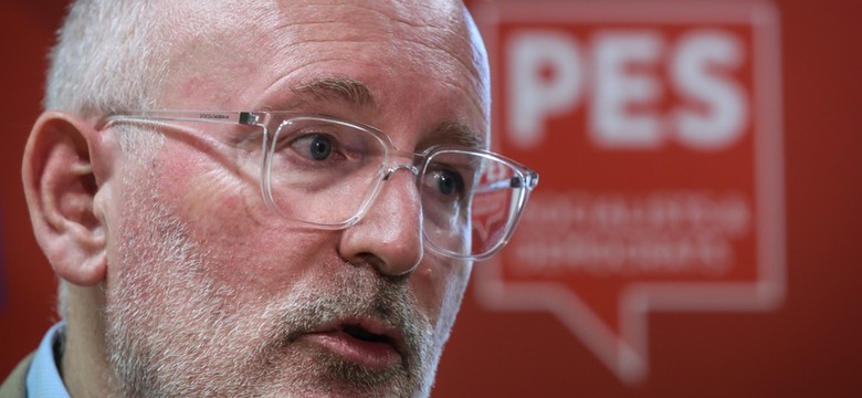 Frans Timmermans do Polaków: nie opuszczę was