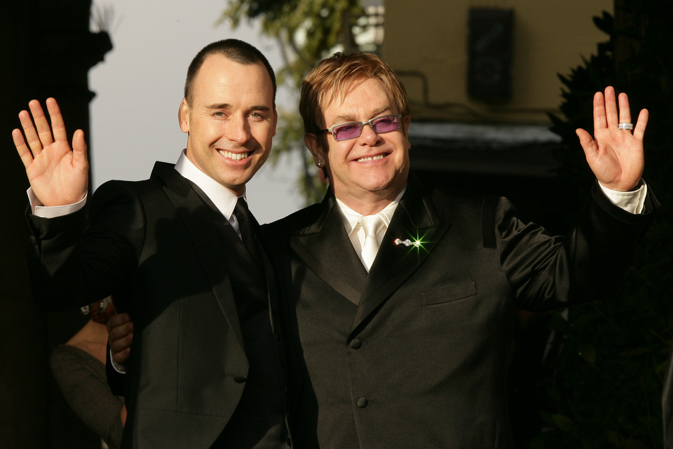 David Furnish i Elton John