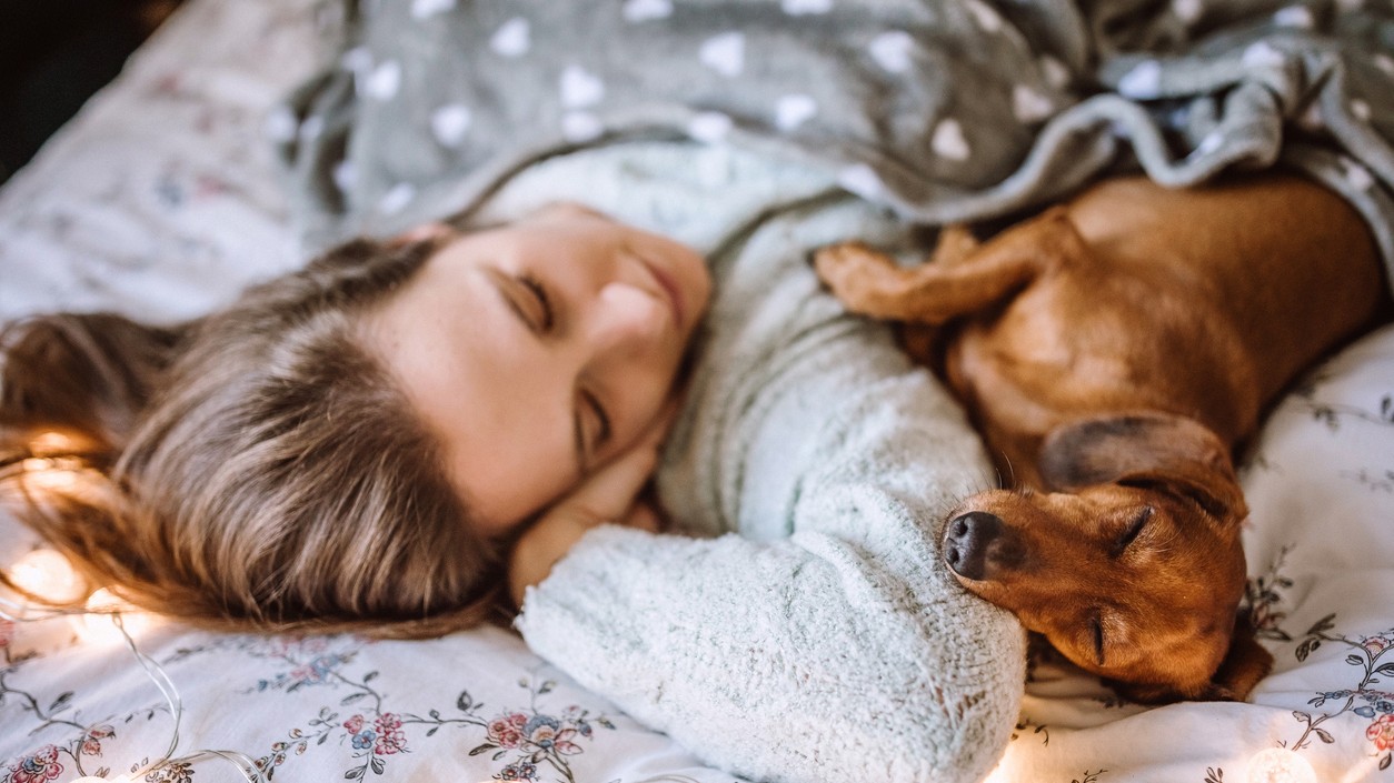 Spáva váš domáci miláčik v posteli s vami?