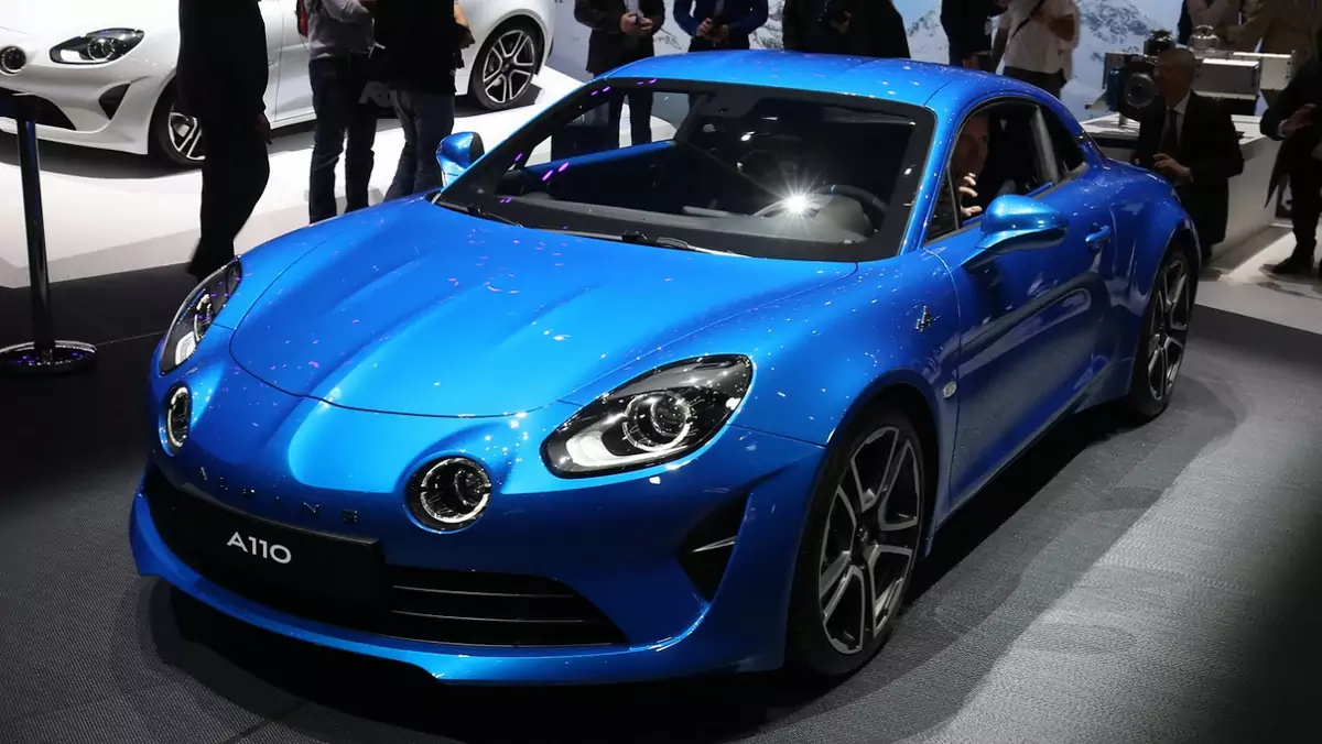 Alpine 110 na salonie w Genewie