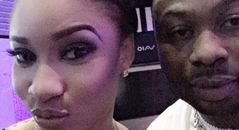 Tonto Dikeh and her lover, Mr X