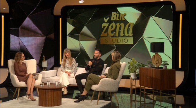 "Blic žena studio": Jelena Isaković, Duška Jovanić, Miloš Nadaždin i Jelena Ivanović Tomašević 
