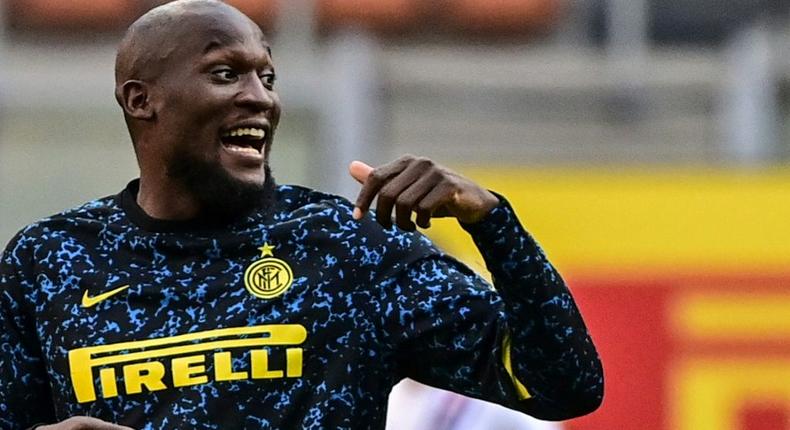 Inter Milan's Belgian forward Romelu Lukaku returns to pre-season training.