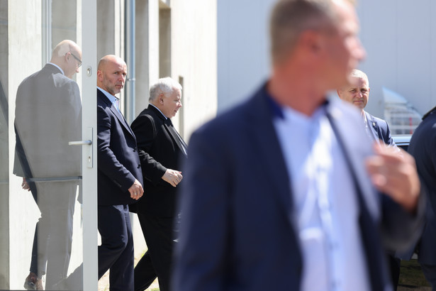 Jarosław Kaczyński w Gnieźnie