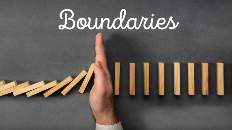 Learn to set boundaries