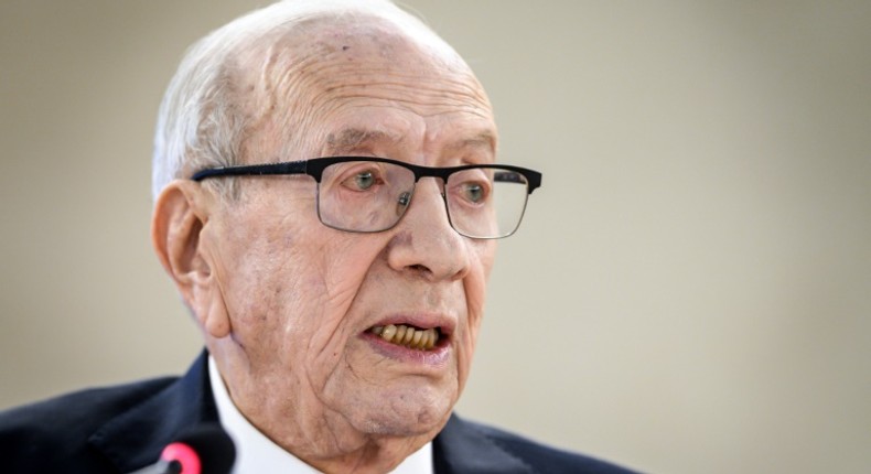 Tunisian President Beji Caid Essebsi, 92, is 'seriously ill' in hospital