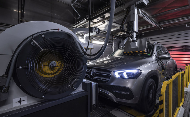 Mercedes testuje silnik Diesla