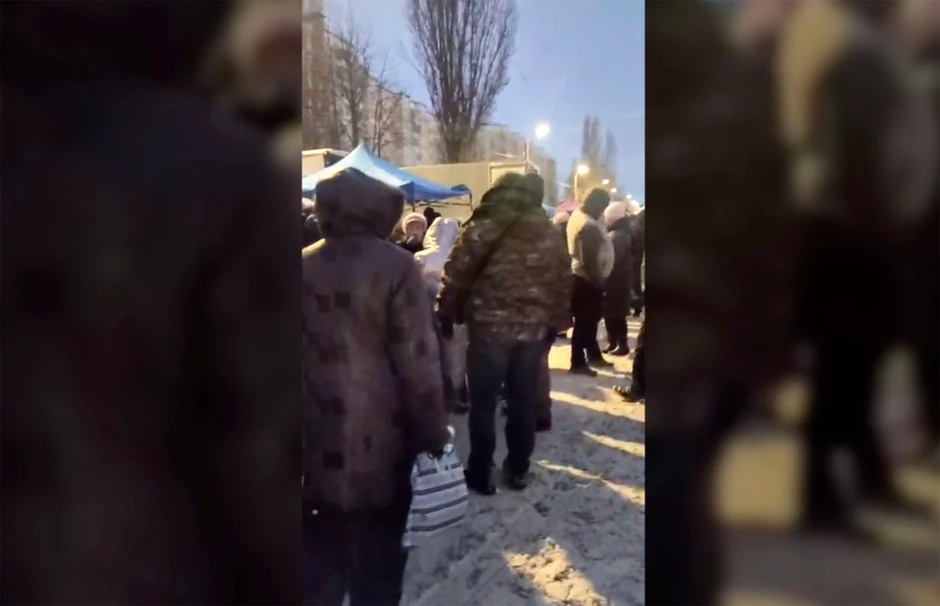 Red za jaja u Belgorodu