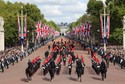 Odprowadzenie trumny z ciałem królowej Elżbiety II z Pałacu Buckingham do Pałacu Westminsterskiego