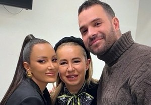 Aleksandra Prijović Filip i njegova majka Zorica