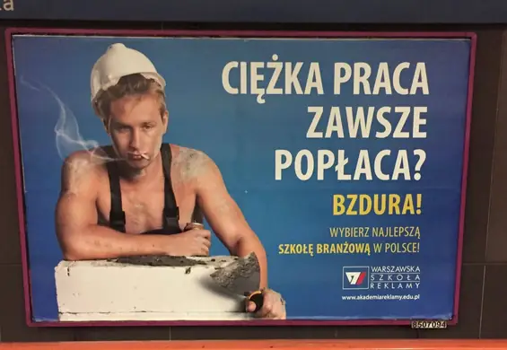 Warszawska Szkoła Reklamy usunie kontrowersyjne reklamy szkoły. Jest oświadczenie