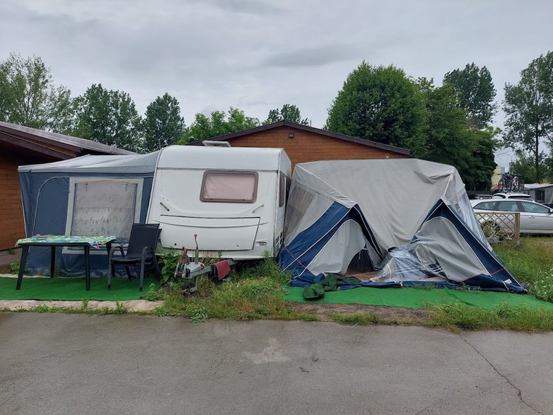 Niektóre konstrukcje nie wytrzymały burzy