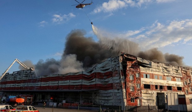 Najnoviji ruski napadi pogodili su i stambene i nestambene objekte, saopštio je gradonačelnik Kijeva | Foto: Reuters
