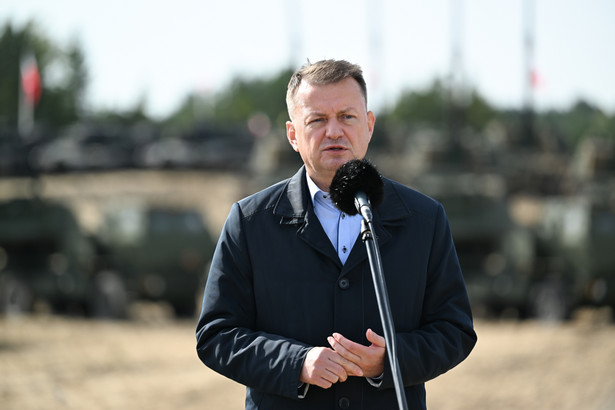 Minister obrony narodowej Mariusz Błaszczak