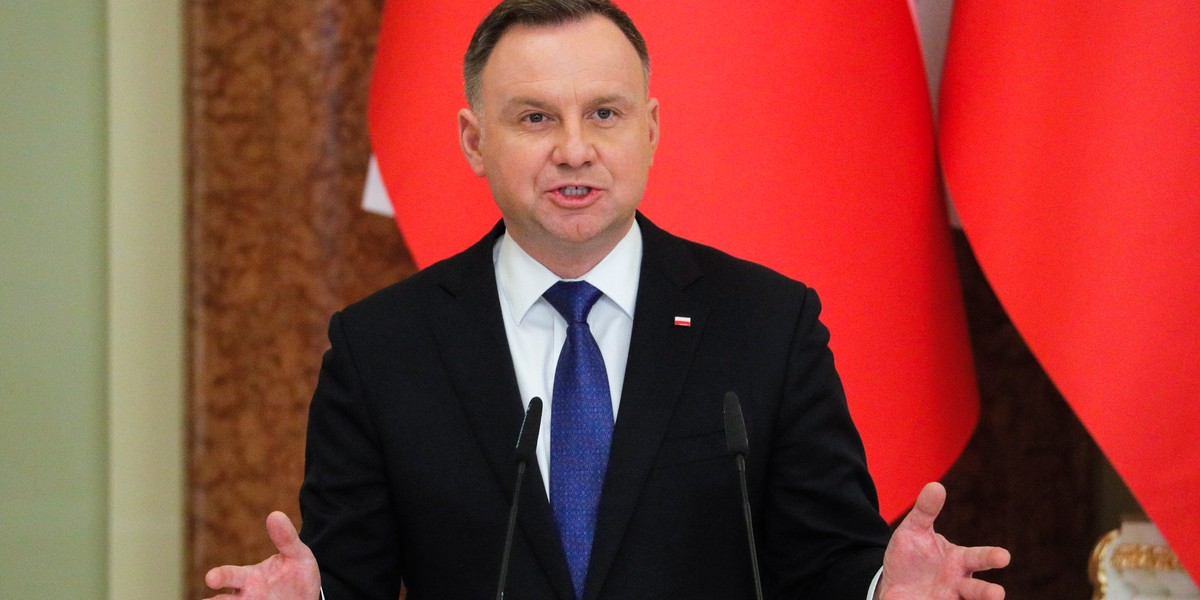 Wojna Rosja-Ukraina. Prezydent Andrzej Duda zapewnił, że Ukraina może liczyć na pełne wsparcie ze strony Polski. 