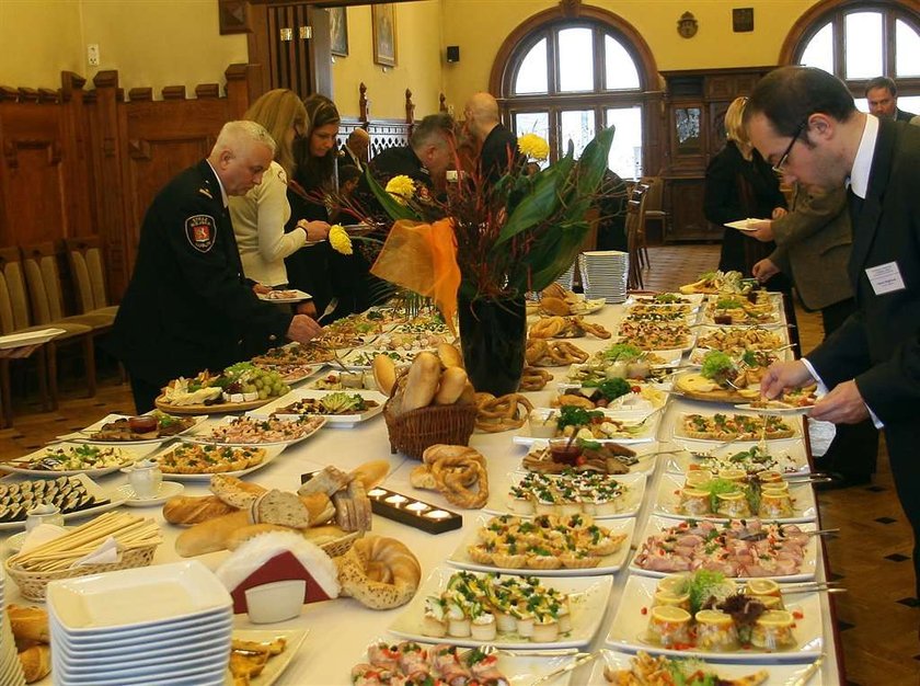 Kraków. Wielka wyżerka strażników