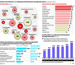 Rzeczpospolita niskich płac: Coraz więcej osób pracuje za minimalne wynagrodzenie