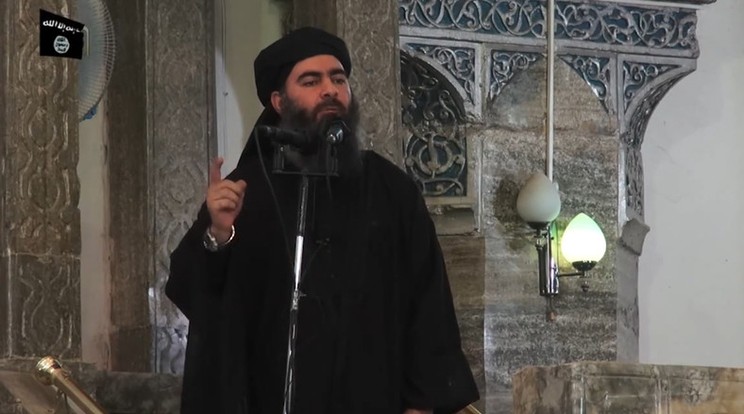 Abu Bakr al-Baghdadi az ISIS (volt) vezetője /Fotó: AFP