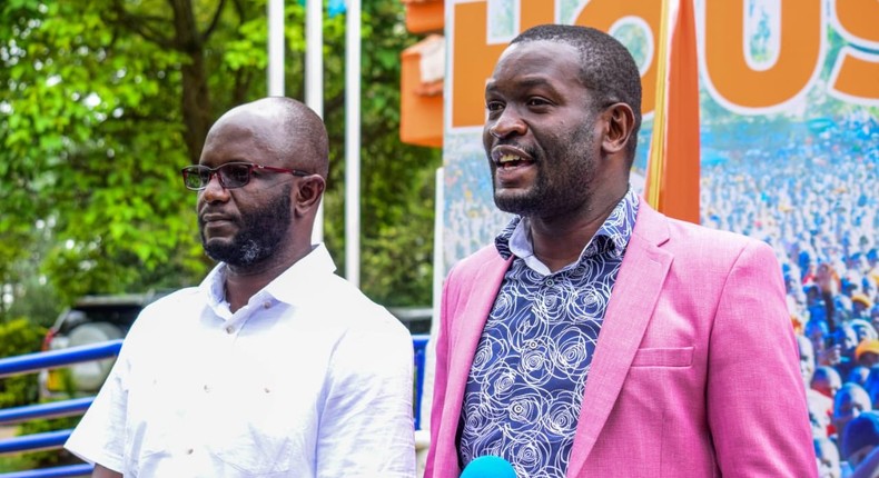 ODM party Secretary-General Edwin Sifuna during a press conference