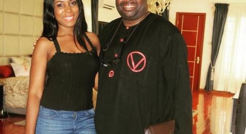 Dele Momodu and Linda Ikeji 