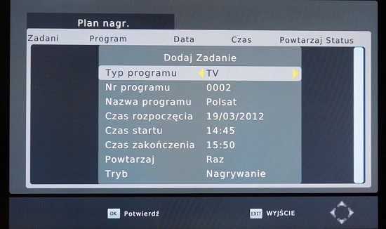 Programator nagrań (PVR)