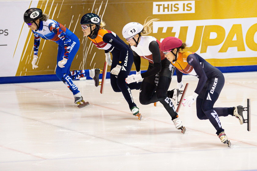 23.01.2021 MISTRZOSTWA EUROPY W LYZWIARSTWIE SZYBKIM SHORT TRACK W GDANSKU