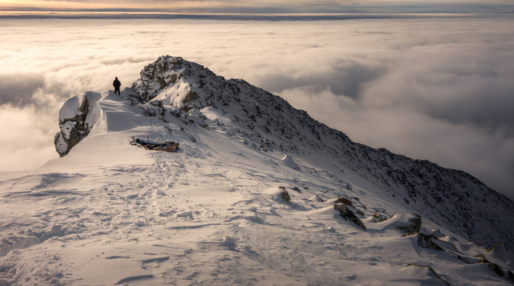 A szlovák hegyekben táboroztak /Fotó: Northfoto