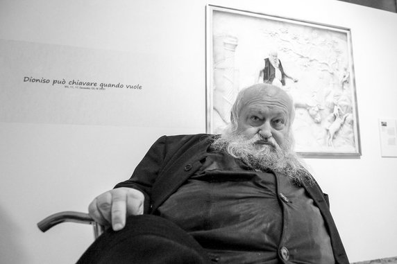 Hermann Nitsch (29 sierpnia 1938 r. — 18 kwietnia 2022 r.)