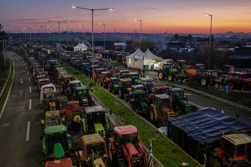 Protesti poljoprivrednika u Grčkoj