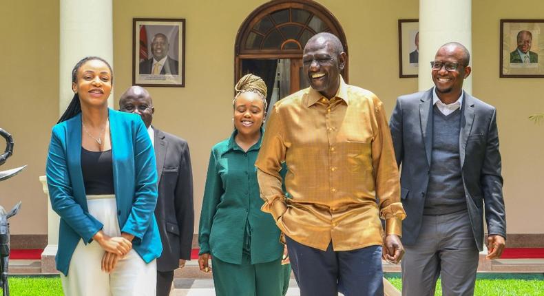 President William Ruto meets with TikTok officials at State House, Nairobi