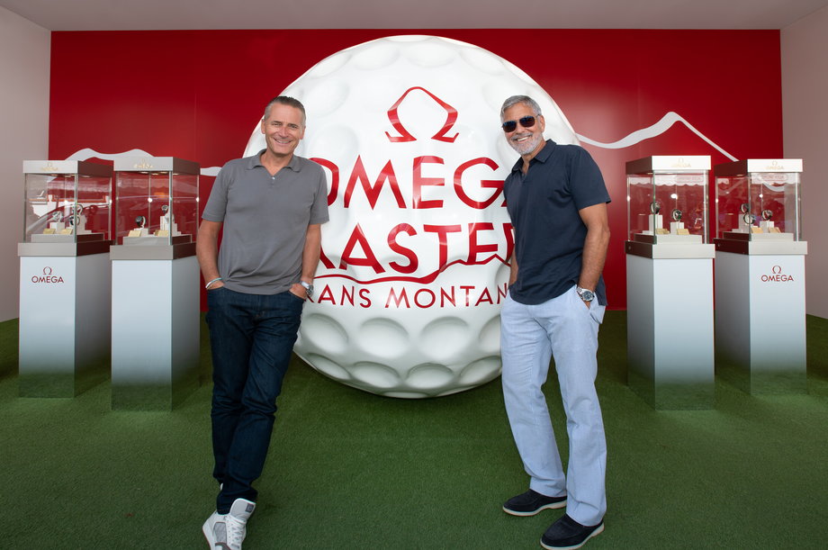 OMEGA Masters: Raynald Aeschlimann i George Clooney