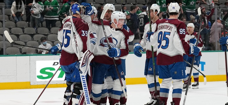 Trwa znakomita seria Colorado Avalanche. Lider NHL wysoko pokonał Dallas Stars