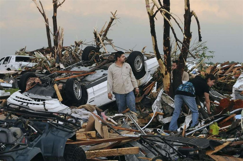 Zabójcze tornado w USA