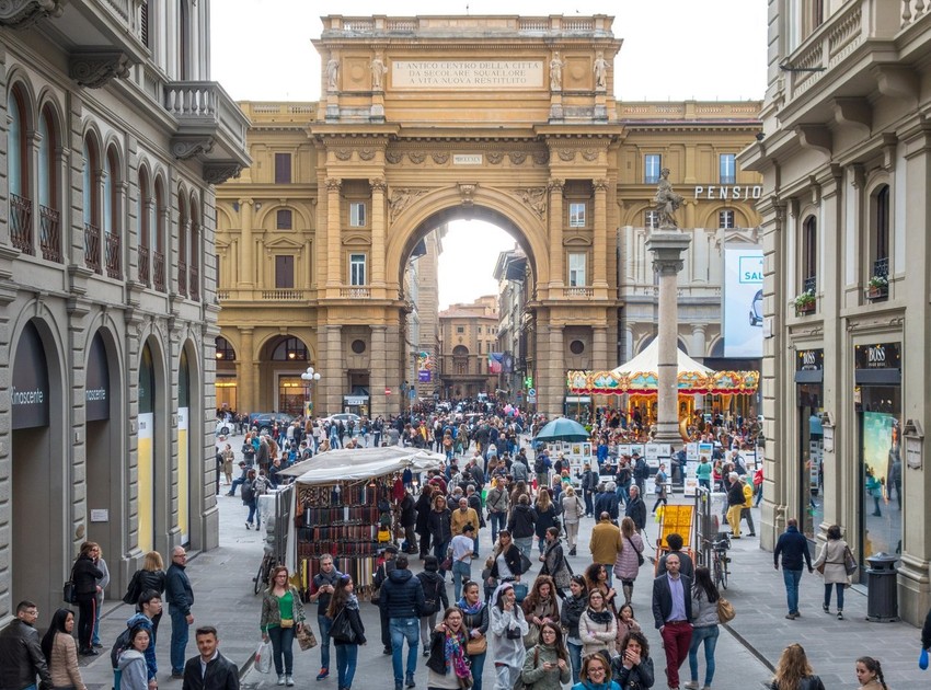 Firenca - ilustracija