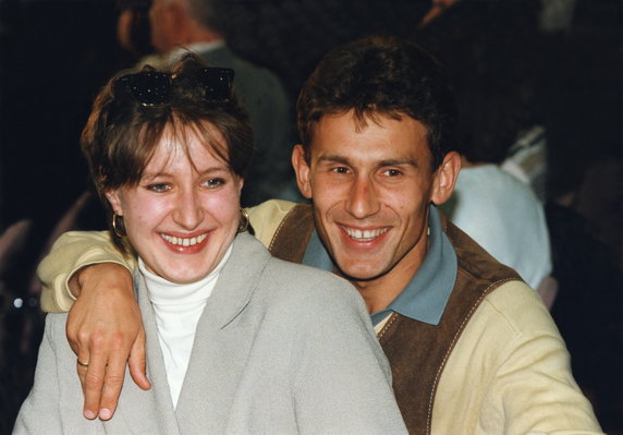 Agnieszka Korzeniowska i Robert Korzeniowski