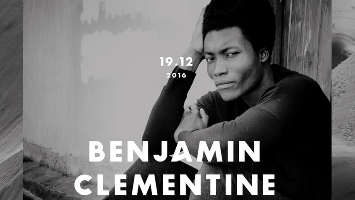 Niezwykły wokalista i pianista Benjamin Clementine 19 grudnia wystąpi w warszawskim klubie Palladium. Muzykowi towarzyszyć będzie pięcioosobowy zespół w składzie z kontrabasistą, wiolonczelistką i sekcją skrzypiec.