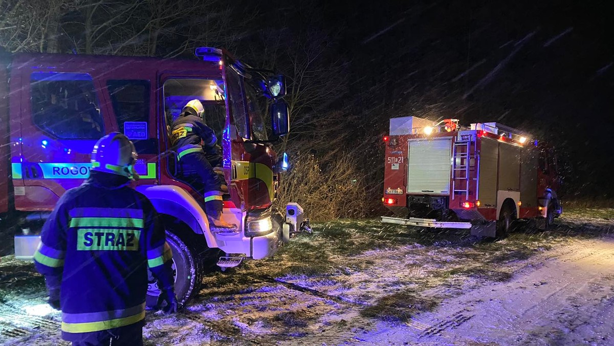 Tragiczny pożar niedaleko Rypina. Nie żyją trzy osoby 