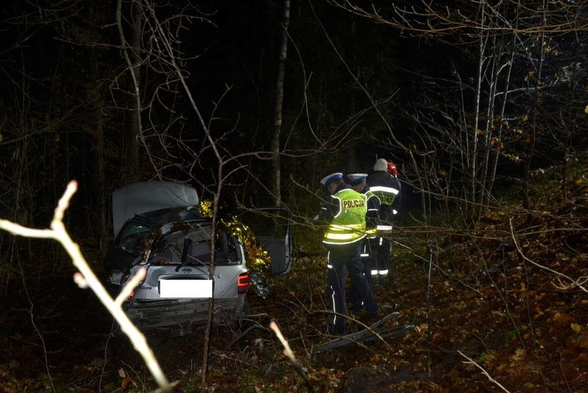 Pijana nastolatka spowodowała tragiczny wypadek koło Kościerzyny